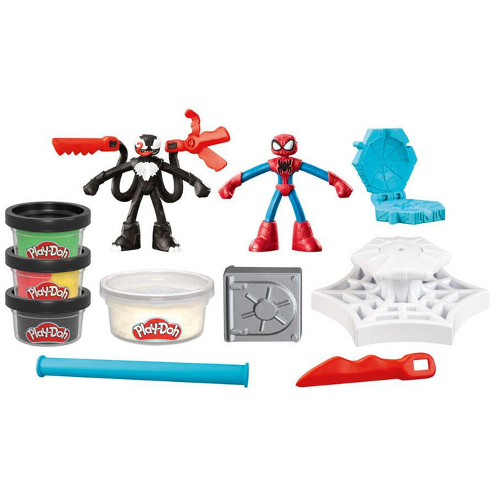 Hasbro Play-Doh Marvel Spider-Man Launch & Slice Battle Playset