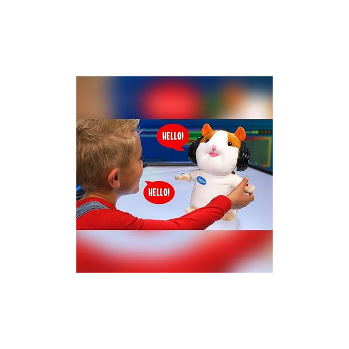 Chatimals Bluetooth Interactive Hamster Talkback Dancing Soft Toys, 80640