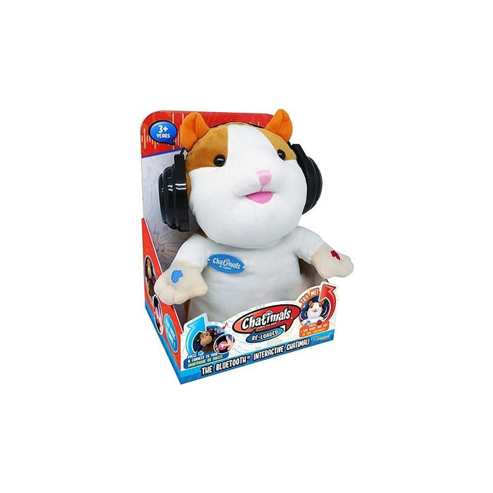 Chatimals Bluetooth Interactive Hamster Talkback Dancing Soft Toys, 80640
