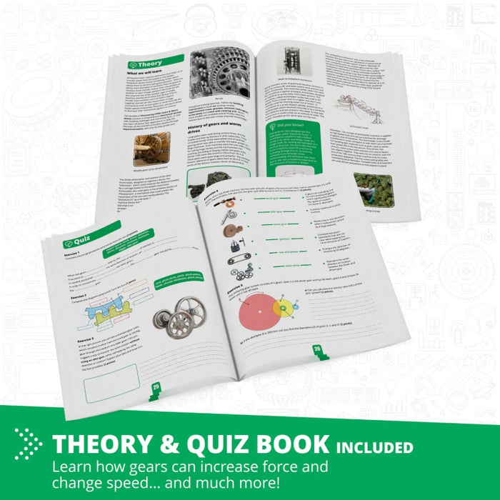 Construction Set Engino Discovering STEM - MECHANICS: Gears and Worm Drives