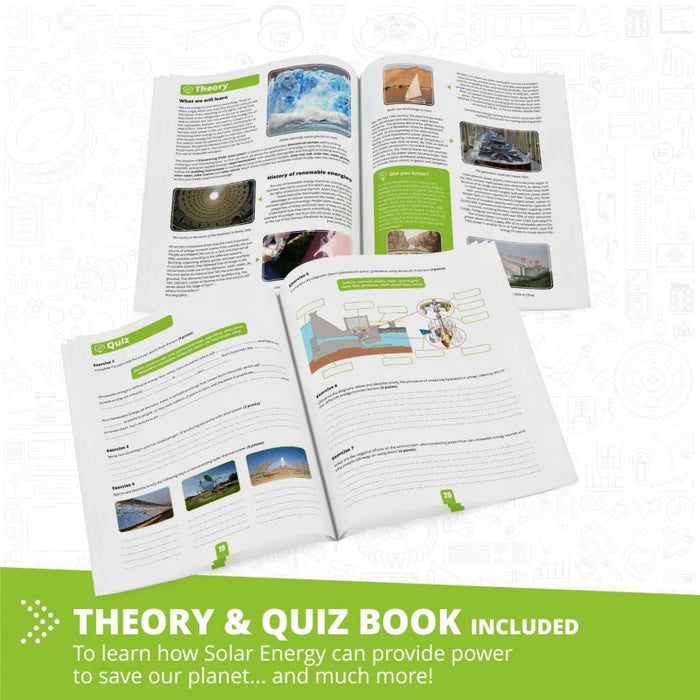 Construction Set Engino Discovering STEM - SOLAR POWER: Converting sunlight to electricity