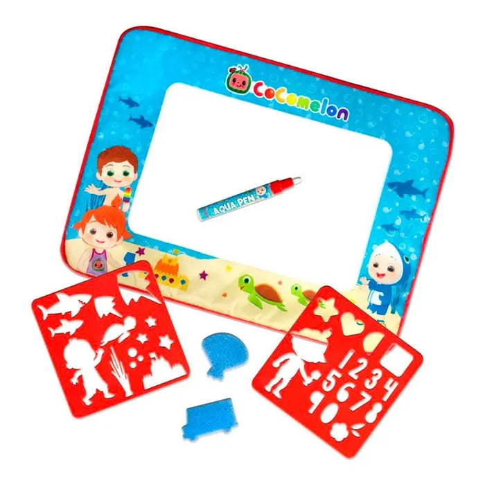 Cocomelon Aqua Matt With Stencils - PK12