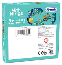 Frank First Puzzles: With Wings (Set of 3 puzzles)