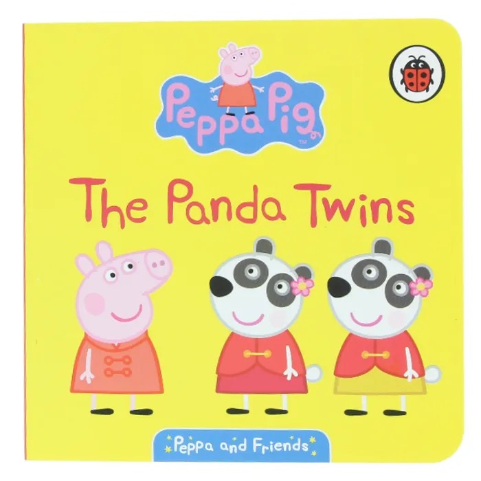 Peppa & Friends: The Panda Twins (Board Book)