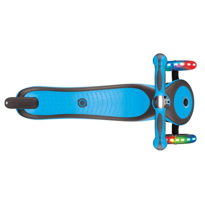 Globber - Primo Plus Lights Scooter V2 - Sky Blue