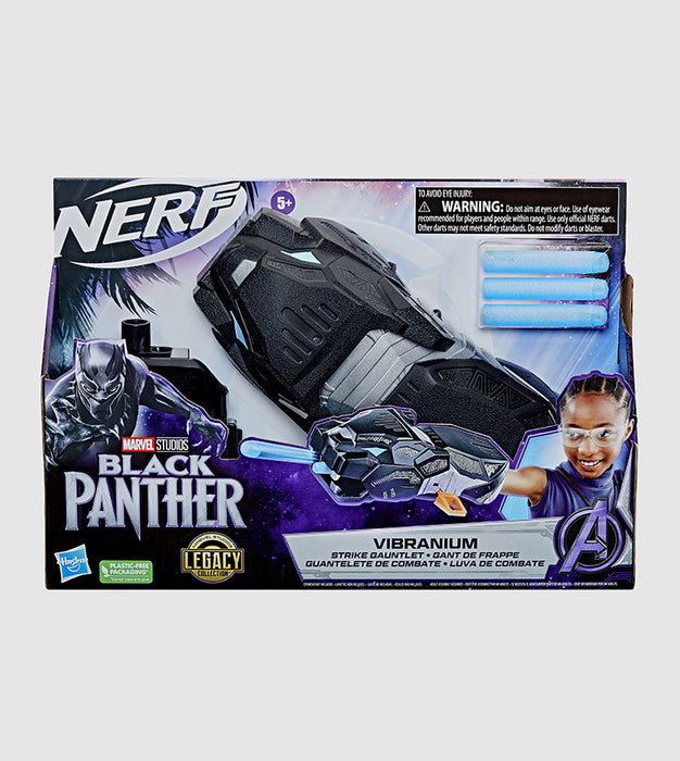 Hasbro Marvel Black Panther Nerf Vibranium Strike Gauntlet
