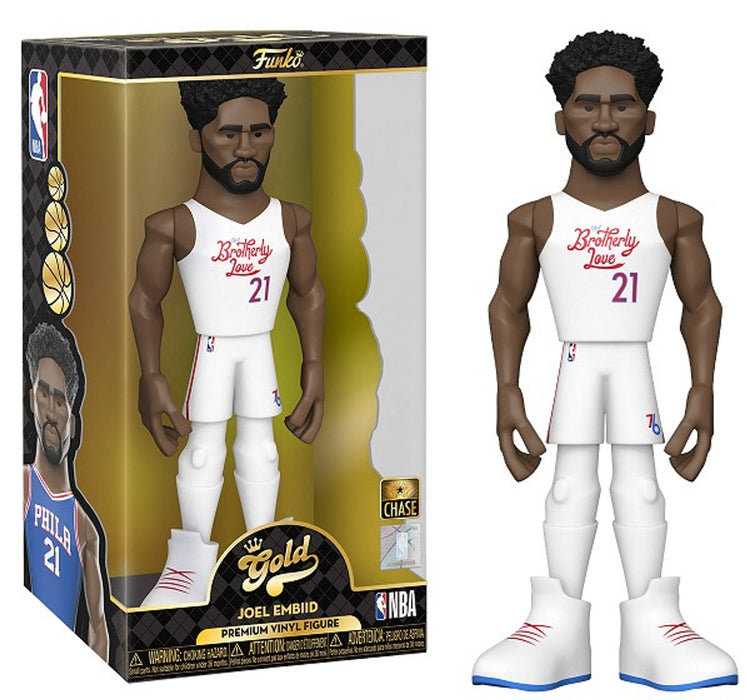 Gold 12" Nba: Philadelphia - Joel Embiid W/Chase
