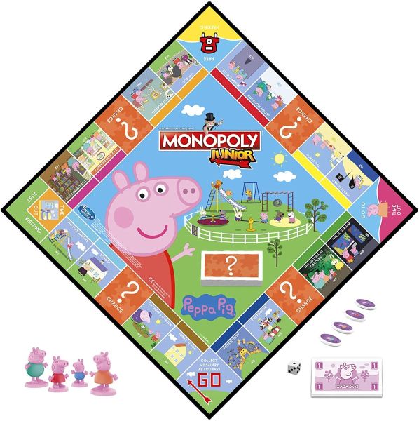 Hasbro Gaming Monopoly Junior: Peppa Pig Edition