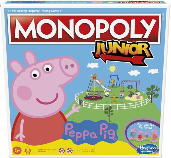 Hasbro Gaming Monopoly Junior: Peppa Pig Edition