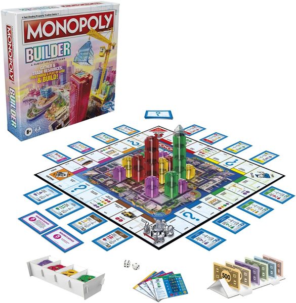 Hasbro Monopoly Builder Board Game
