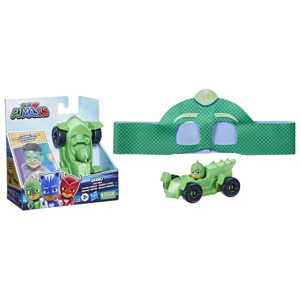 Hasbro PJ Masks Hero Car and Mask Set – Gekko