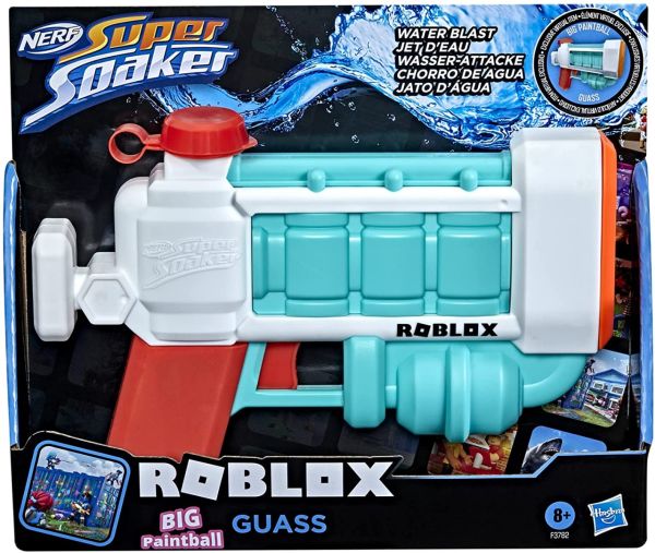 Hasbro Nerf Super Soaker Roblox Big Paintball Guass