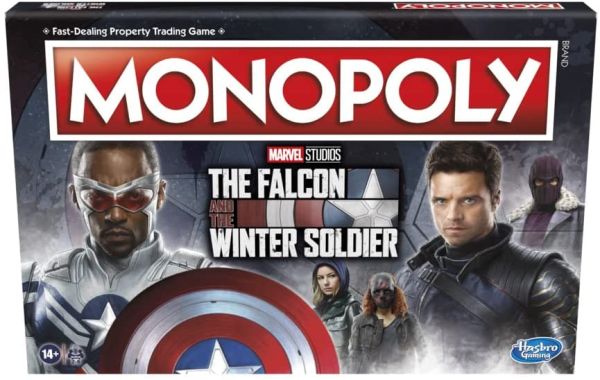Hasbro Monopoly: Marvel Studios' The Falcon and The Winter Soldier Edition