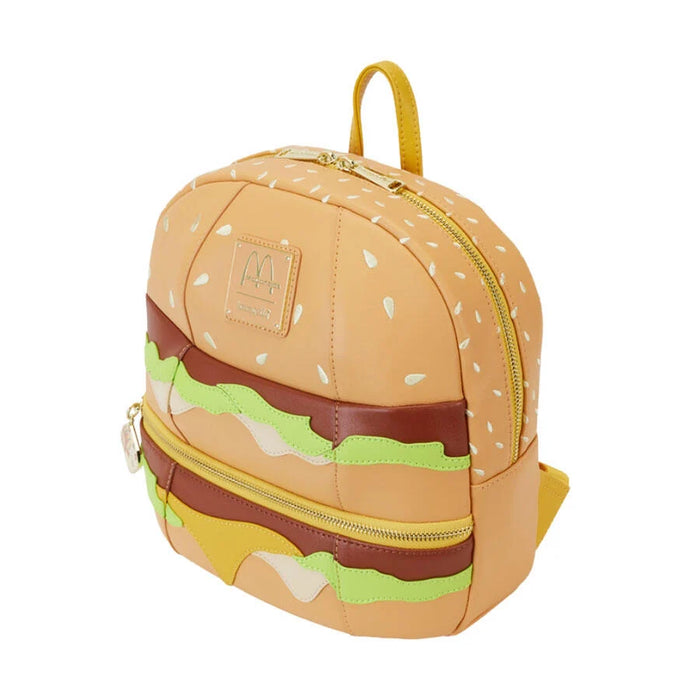 Loungefly! Leather: McDonalds Big Mac Mini Backpack