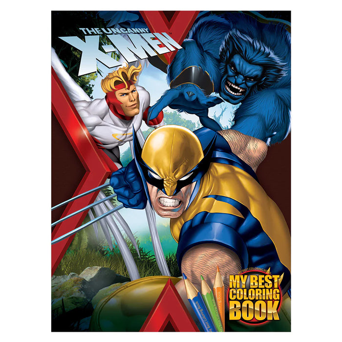 Uncanny X-Men My Best Colouring Book