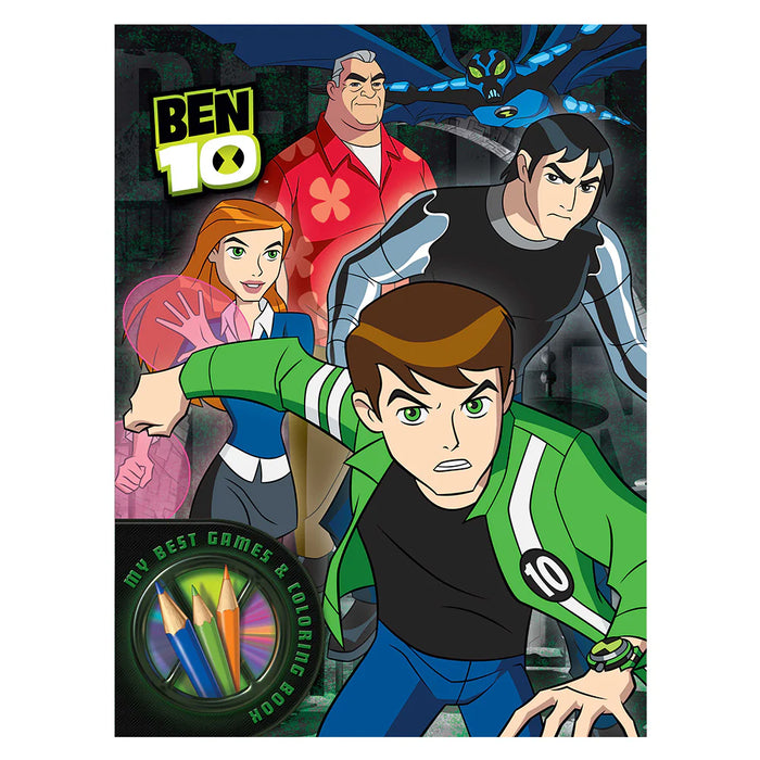 Ben 10 My Best Games &  Colouring Book