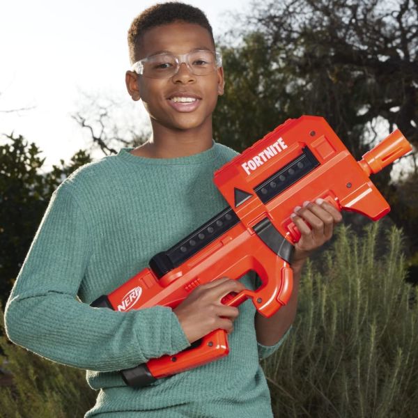 Hasbro Nerf Fortnite Compact SMG Motorized Dart Blaster