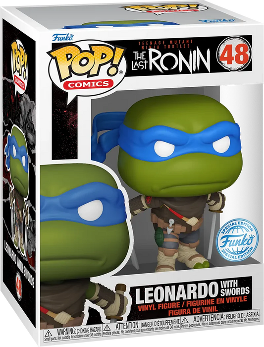 Pop! Animation: Teenage Mutant Ninja Turtle LR - Leonardo with Sword (Exc)