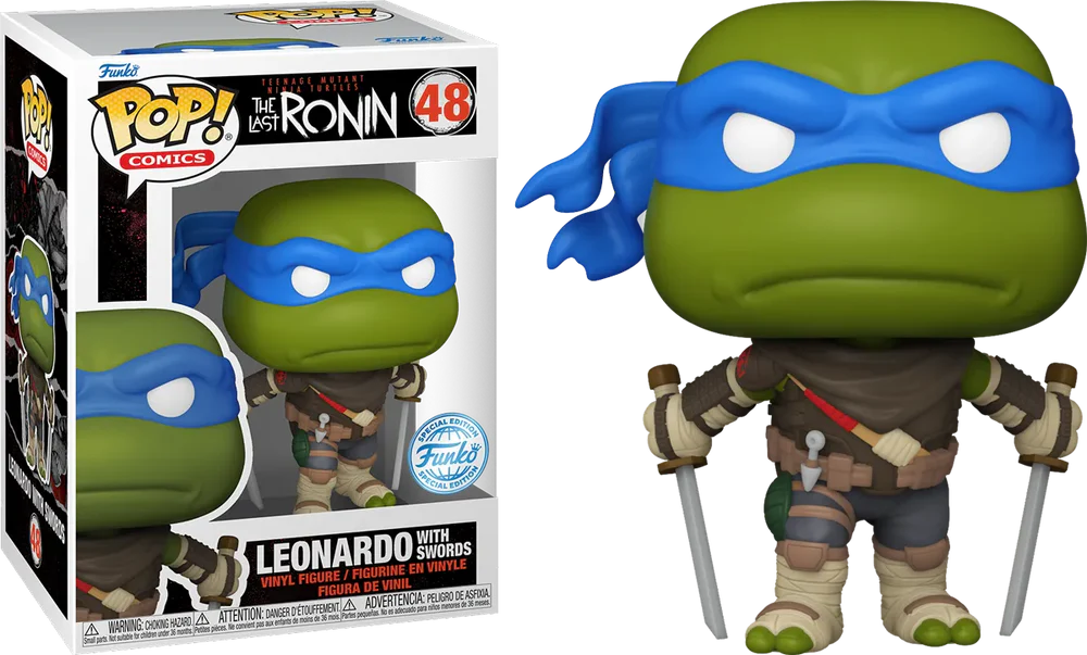 Pop! Animation: Teenage Mutant Ninja Turtle LR - Leonardo with Sword (Exc)