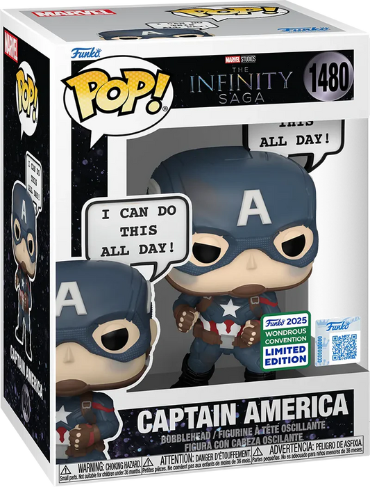 Pop! Marvel: Infinity Saga - Captain America (I can do this all day)