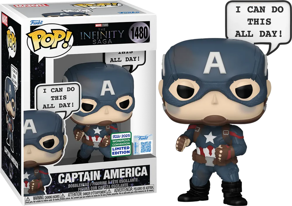 Pop! Marvel: Infinity Saga - Captain America (I can do this all day)