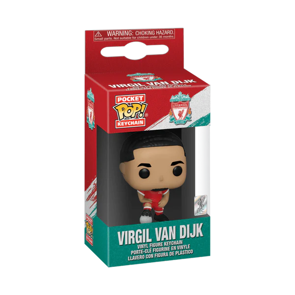 Funko Pop Keychain: Liverpool- Virgil Van Dijk