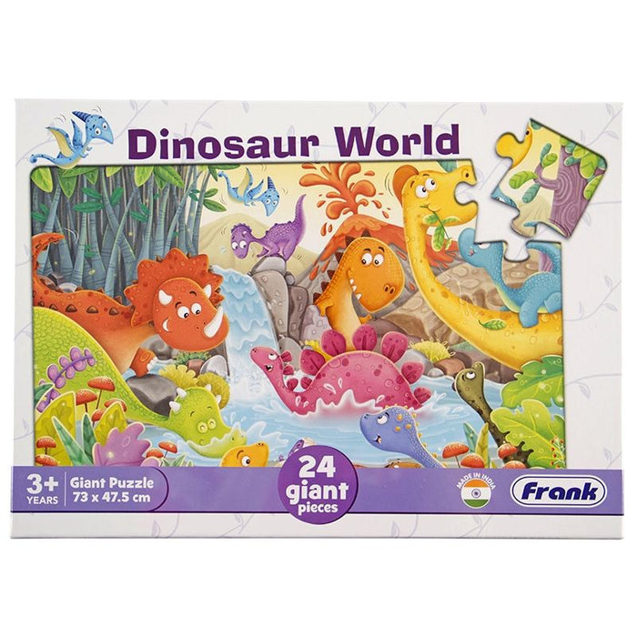 Frank Puzzle: Dinosaur World (24 pieces)