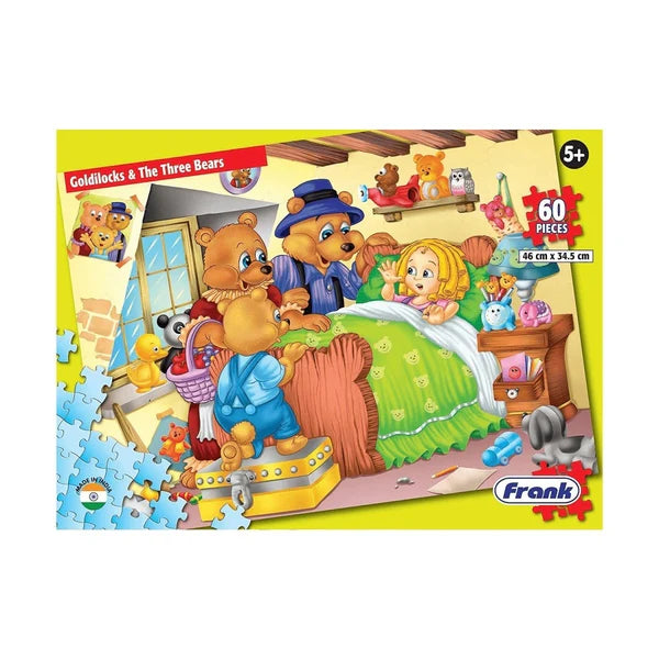 Frank Puzzles: Goldilocks & The Three Bears (60 pieces)
