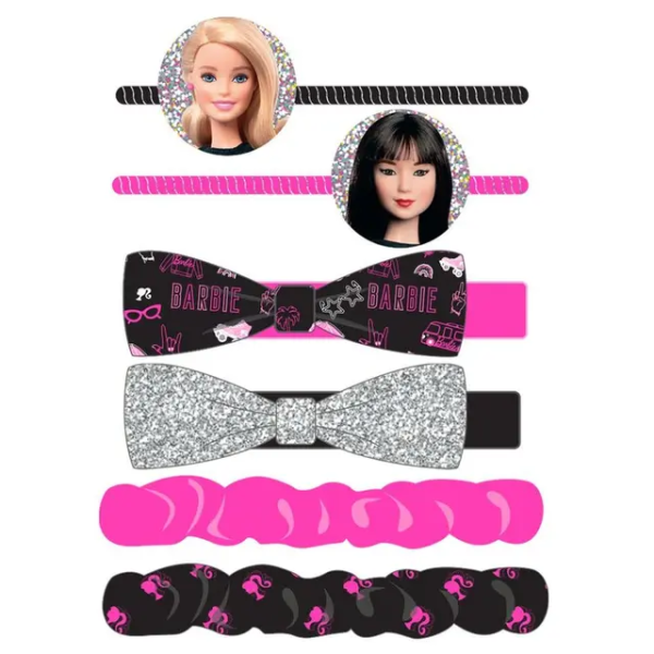 Barbie Hair Accessories Set (6pcs)