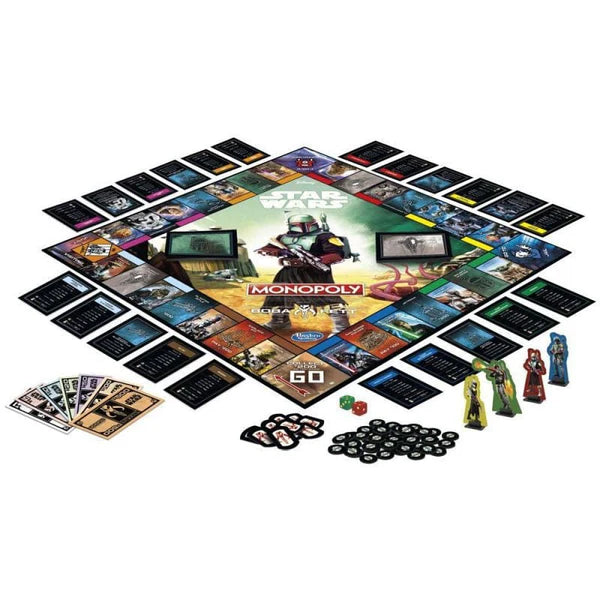 Hasbro Monopoly: Star Wars Boba Fett Edition