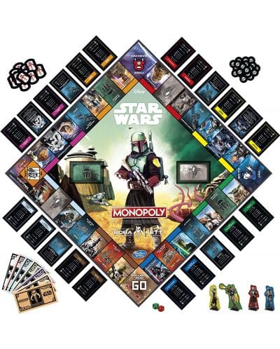 Hasbro Monopoly: Star Wars Boba Fett Edition