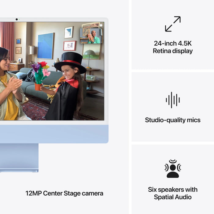 24-inch iMac with Retina 4.5K display M4 chip with 10-core CPU and 10-core GPU Standard Glass