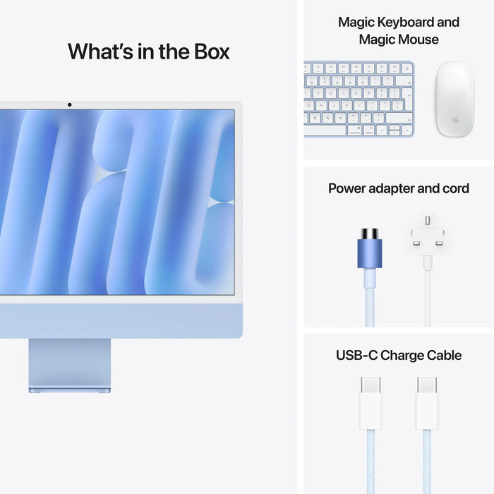 24-inch iMac with Retina 4.5K display M4 chip with 10-core CPU and 10-core GPU Standard Glass