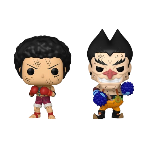 Pop! Animation: One Piece - Luffy and Foxy 2pk w/chase (Exc)