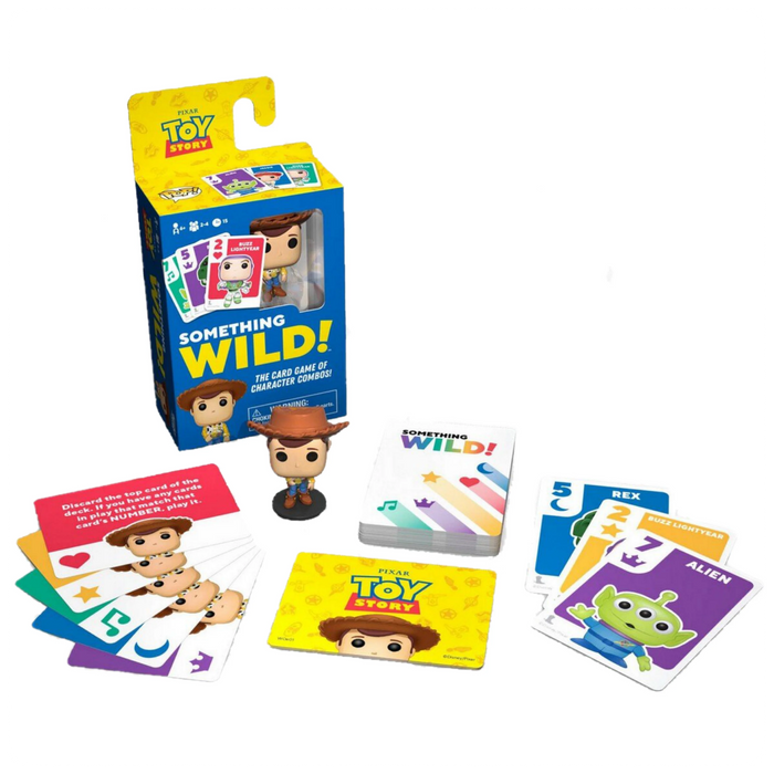 Funko Signature Games: Something Wild Card Game- Toy Story