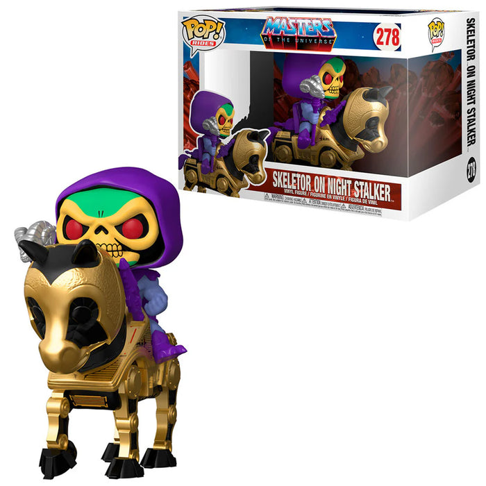 Pop Rides: Motu- Skeletor W/Night Stalker