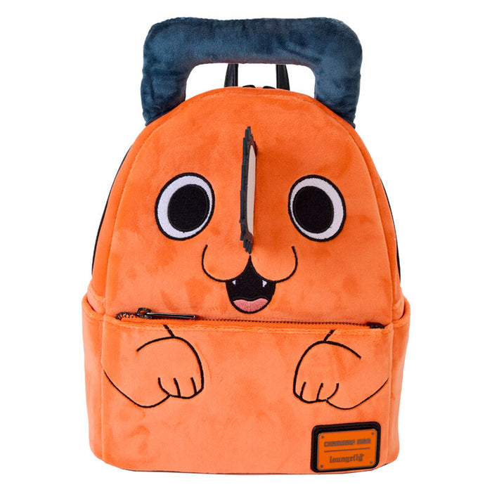 Loungefly! Leather: Chainsaw Man Pochita Plush Cosplay Mini Backpack
