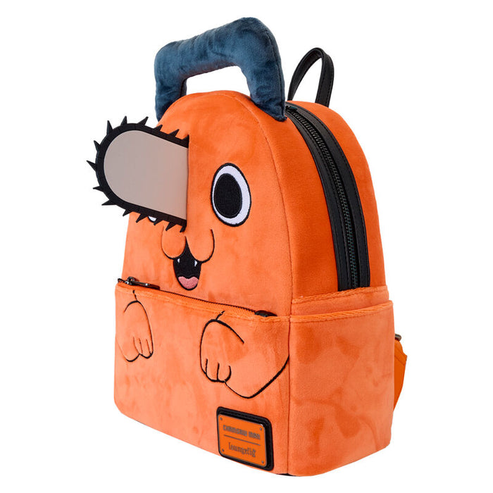 Loungefly! Leather: Chainsaw Man Pochita Plush Cosplay Mini Backpack
