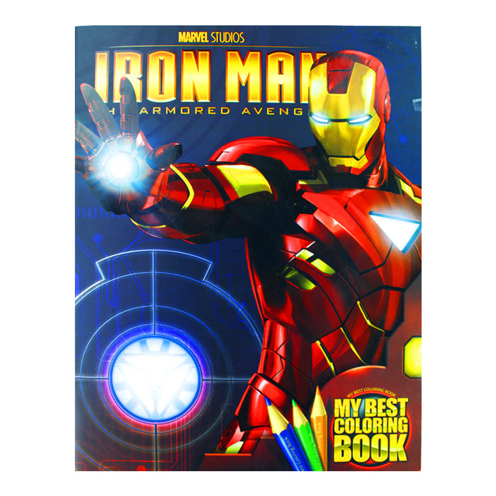 Iron Man My Best Colouring Book