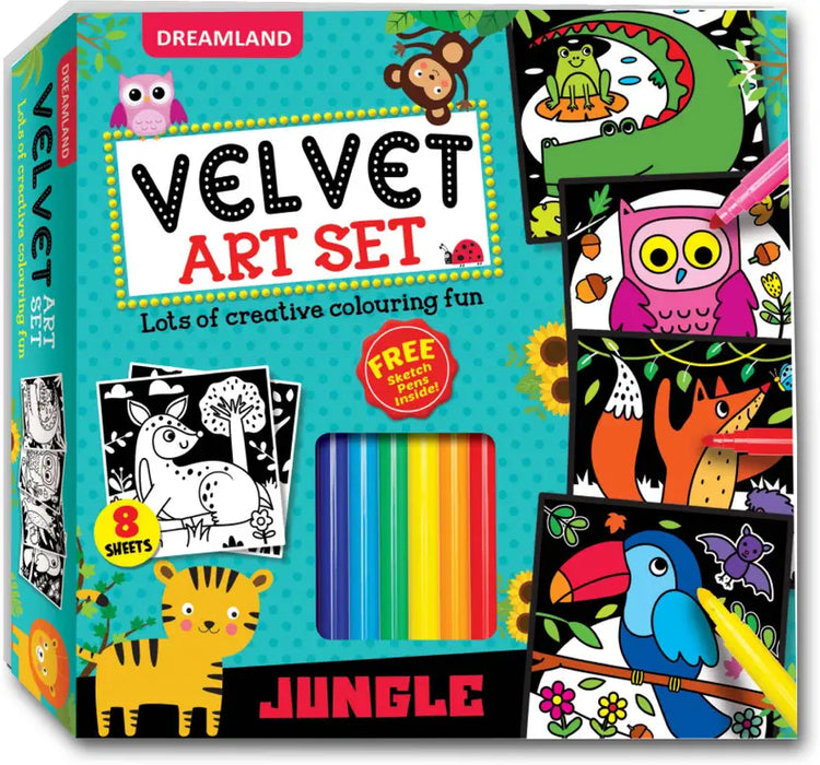 Velvet Art Set - Jungle
