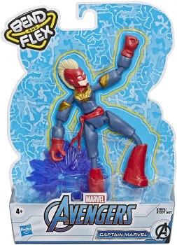 Hasbro Avengers Bend and Flex Captain Marvel