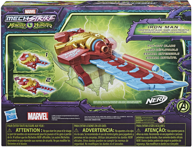 Hasbro Marvel Mech Strike Monster Hunters Iron Man Action Figure