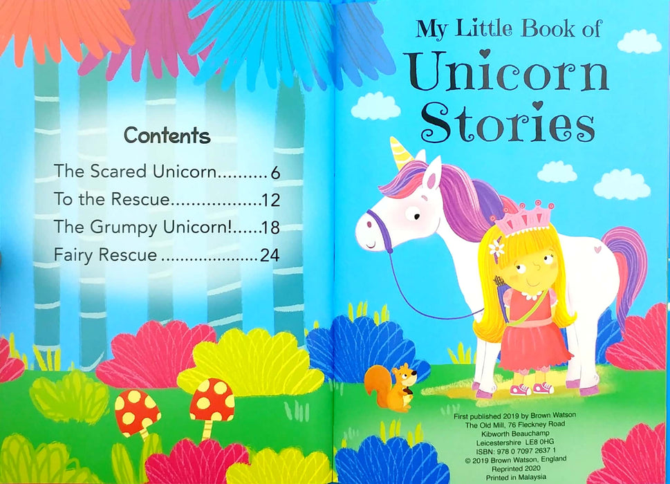 My Little Books Of Unicorn Stories