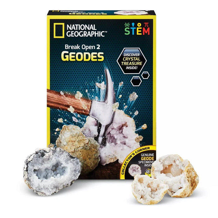 National Geographic Break Open 2 Geodes