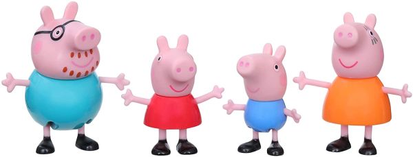 Hasbro Peppa Pig Family Figure 4-Pack