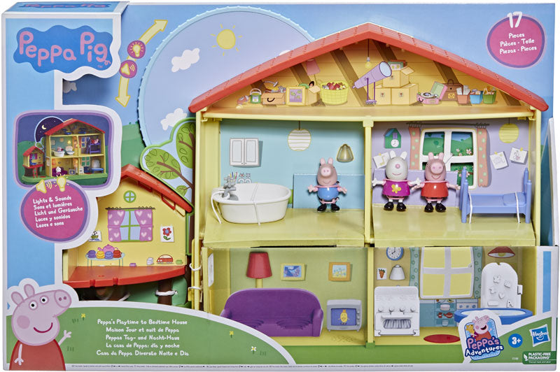 Hasbro Peppa Pig Peppa’s Playtime To Bedtime House
