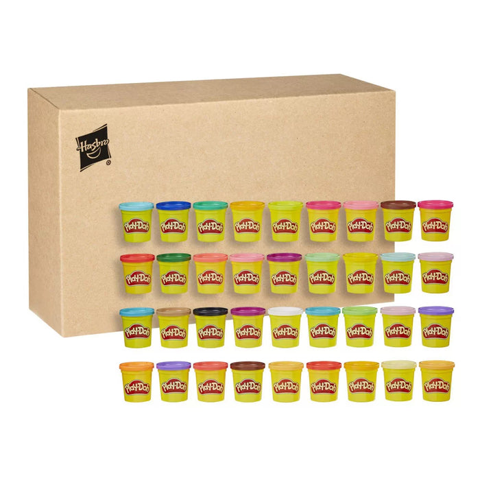 Play-Doh - Plasticine Mega Pack Set of 36 tubes with different colors 36834