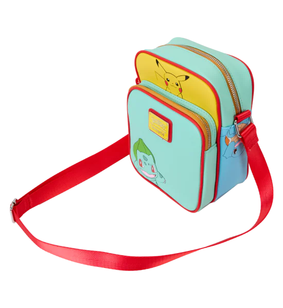 Loungefly! Leather: Pokemon Crossbody Bag
