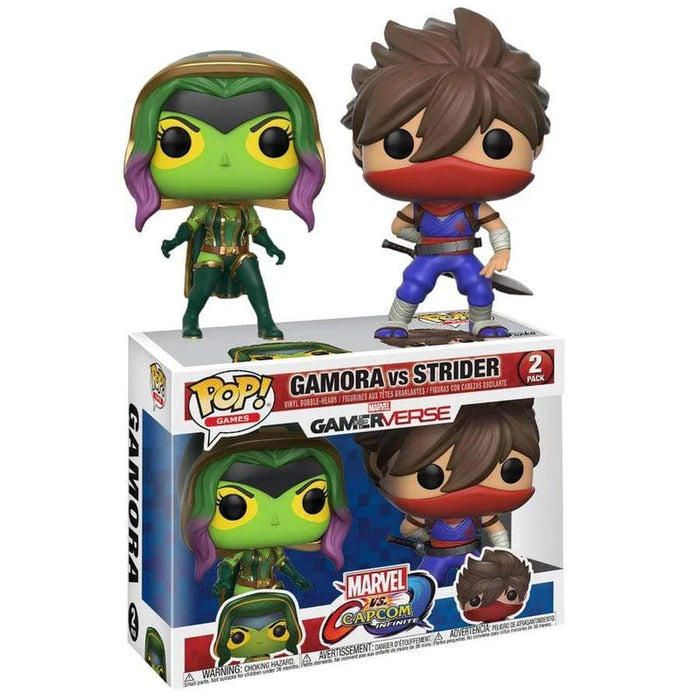 POP GAMES: MARVEL VS. CAPCOM 2PK - GAMORA VS STRIDER