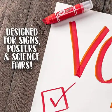 Crayola - Project XL Poster Marker Red